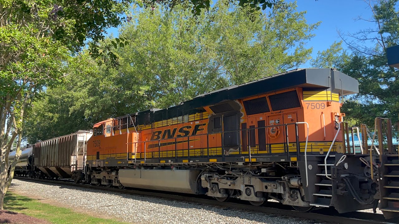 NS 6D4 Through Mebane NC With BNSF And CSX Power 8/24/25