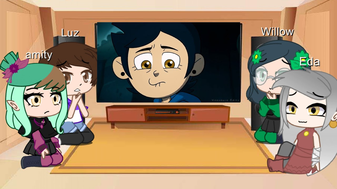 past owl house react to future | gacha club |