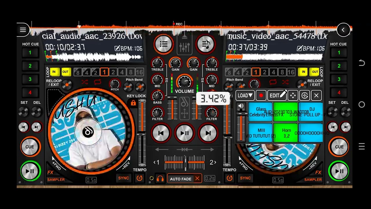 How to use Disc Dj app.