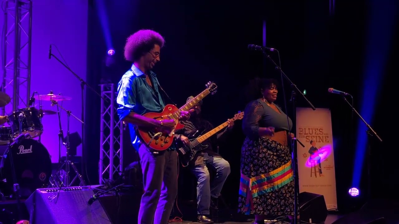 Selwyn Birchwood et Carly Harvey à Andrésy (Blues sur seine) 19 Nov 2025 : ain't nobody's business