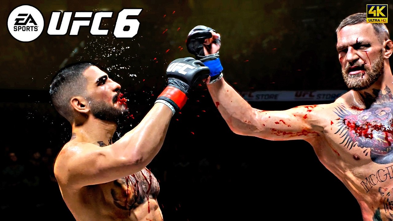 UFC 6 &mdash; Лучшие нокауты и нокдауны, часть 1 [4K 60FPS]