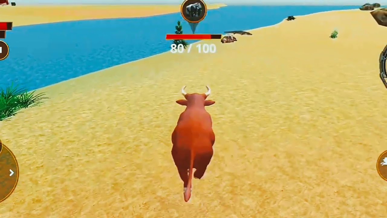 Angry Bull simulator fight with other animals||Ep 2368||Ninos kidnop||Humboz Zingop