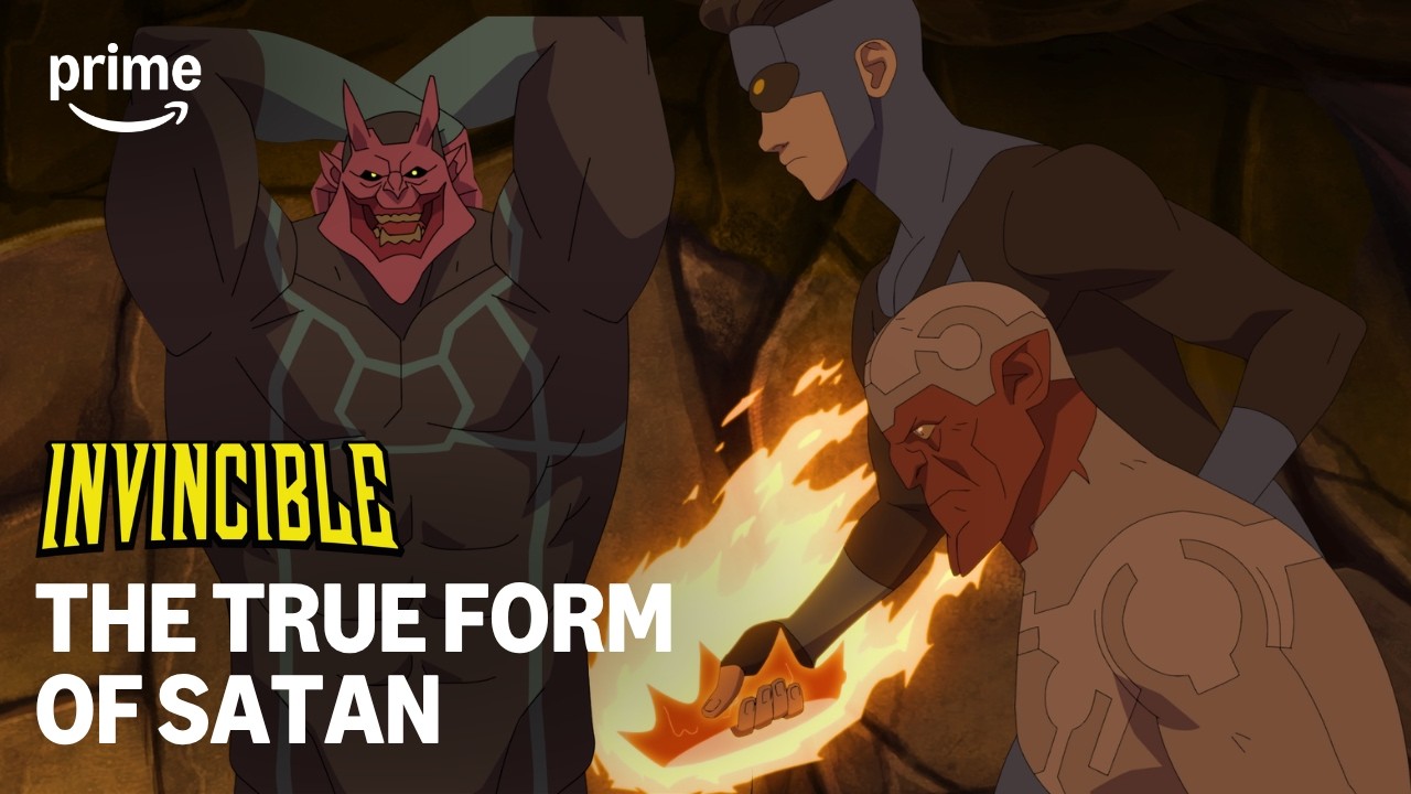 Satan Reveals His True Form | Invincible Season 4 | Prime Video