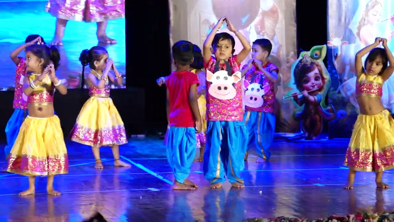 Annual Function 2025-26 Krishnaanubhuti , nursery kids