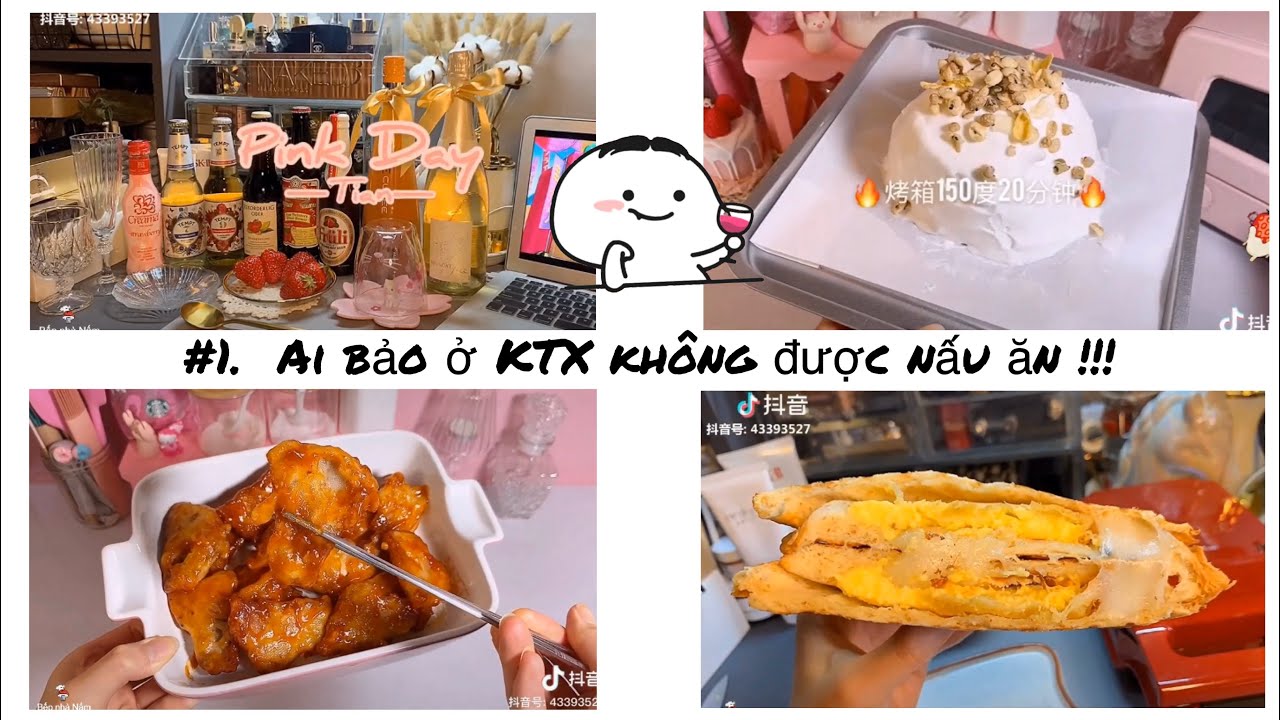 [VIETSUB] 🍄 NẤU ĂN CÙNG TIK TOK 🥂 |AI BẢO Ở KTX KHÔNG ĐƯỢC NẤU ĂN!!!  SORA