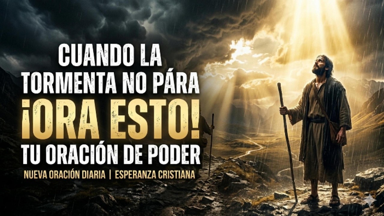 ORACIÓN PODEROSA CUANDO TODO SALE MAL | Confía en el Plan de Dios (Romanos 8:28)