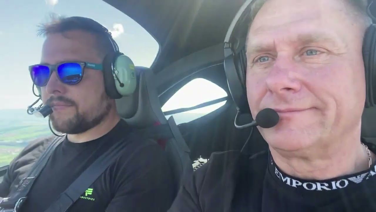 Полет на заводе BRMAERO на самолете BRISTELL CLASSIC с двигателем   ROTAX 915is