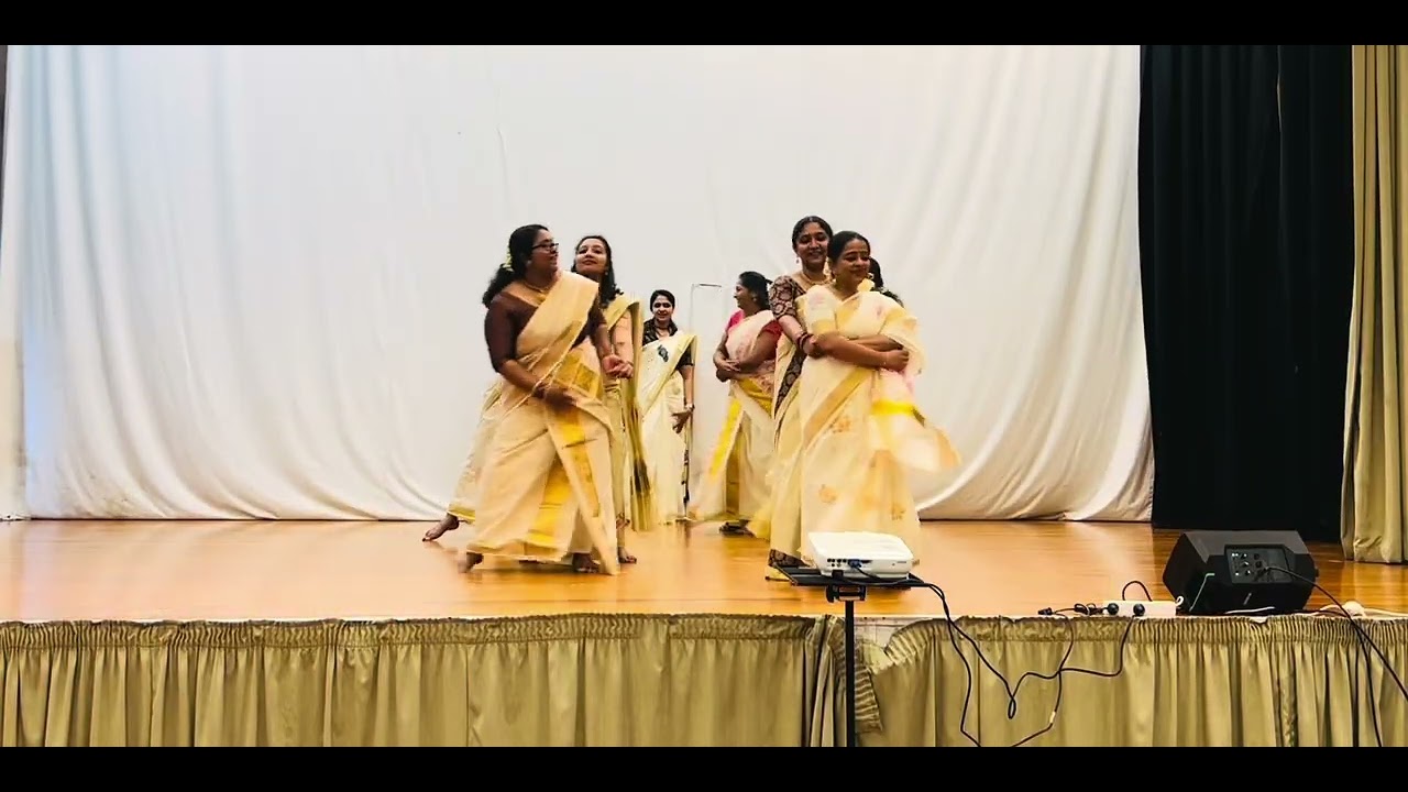 Thiruvathira Fusion Dance Performance || STMC Girlz Team|| Auckland||ONAM 2025