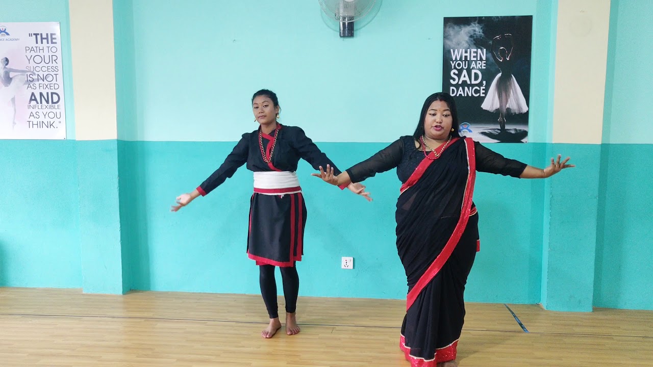 Newari dance tutorial #sirsaya hegu##part 1