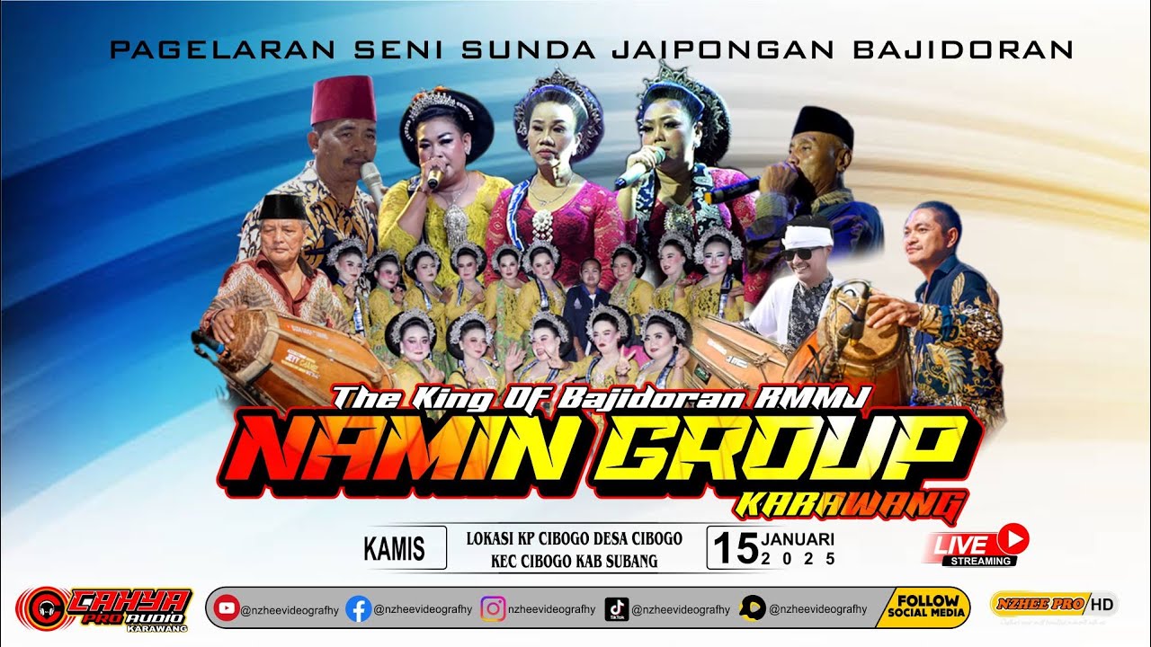🔴LIVE SIANG JAIPONGAN BAJIDORAN RMMJ NAMIN GROUP | CIBOGO SUBANG 15 JANUARI 2026