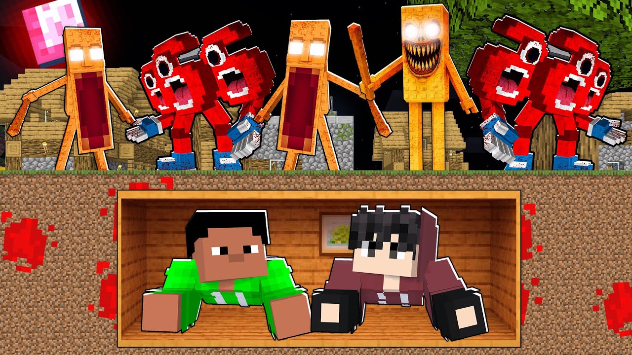 We're STUCK In EVIL BRAINROT APOCALYPSE In Minecraft!