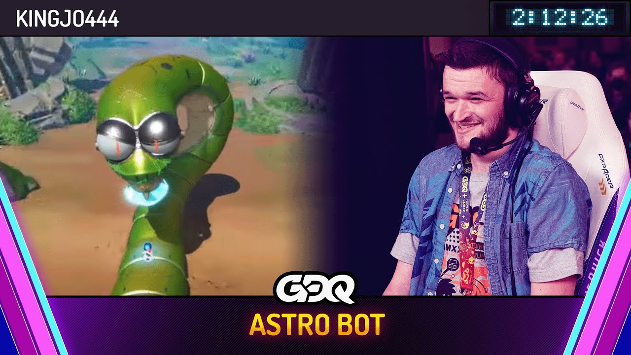 Astro Bot by KingJO444 in 2:12:26 - Awesome Games Done Quick 2025