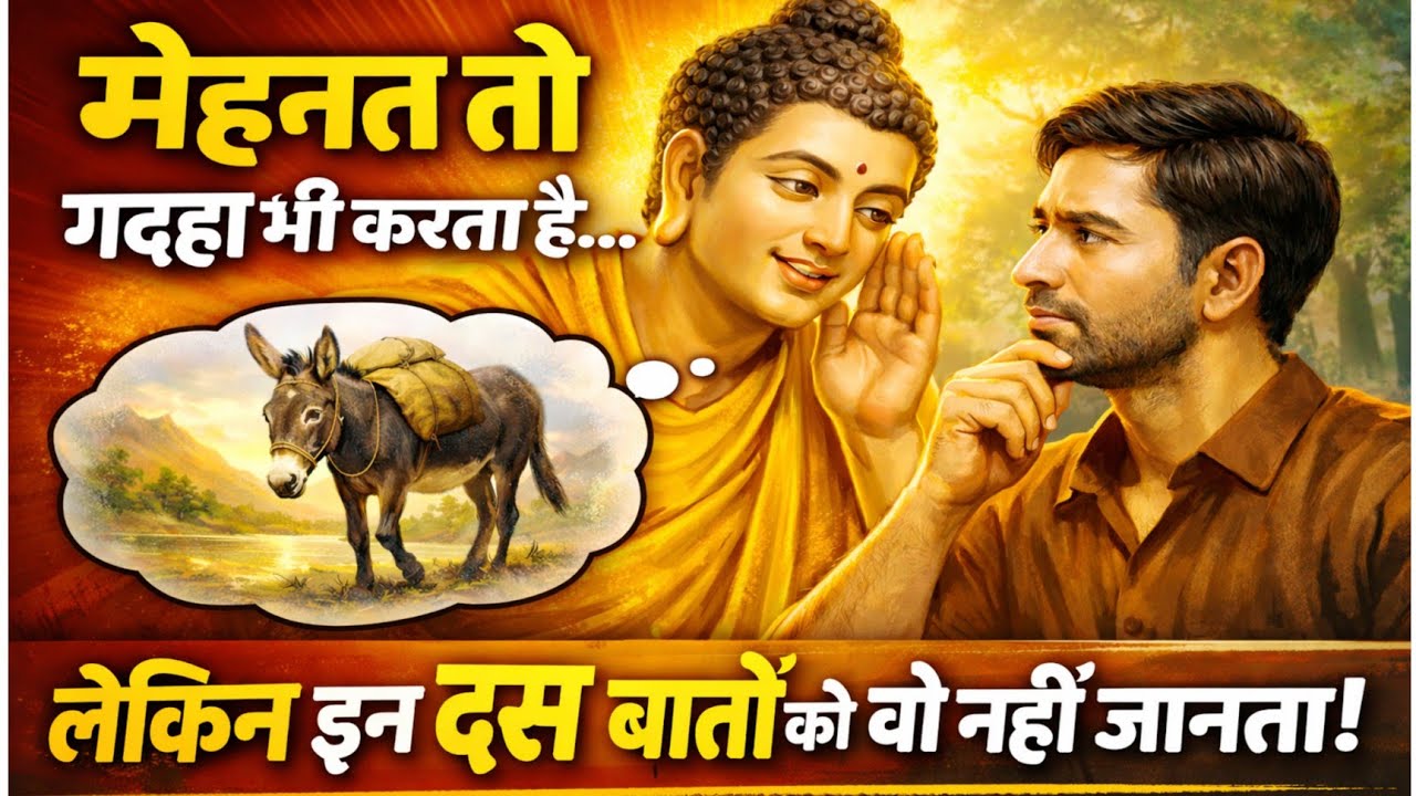 सफलता का असली राज | गौतम बुद्ध की 10 बातें जो आपकी जिंदगी बदल देंगी | Motivation | Buddha Story 