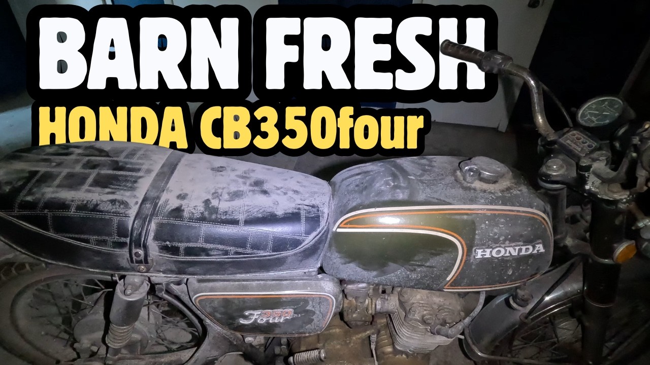 Мы нашли забытый Honda CB350 Four и заставили его работать!