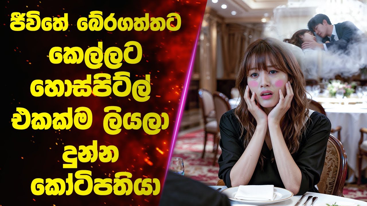 මාස 3කට බොරු බිරිඳක් වෙන්න ගිහින් අමාරුවේ වැටුණ අහිංසක වෙද නෝනා 🥺💍 | Sinhala Movie Review