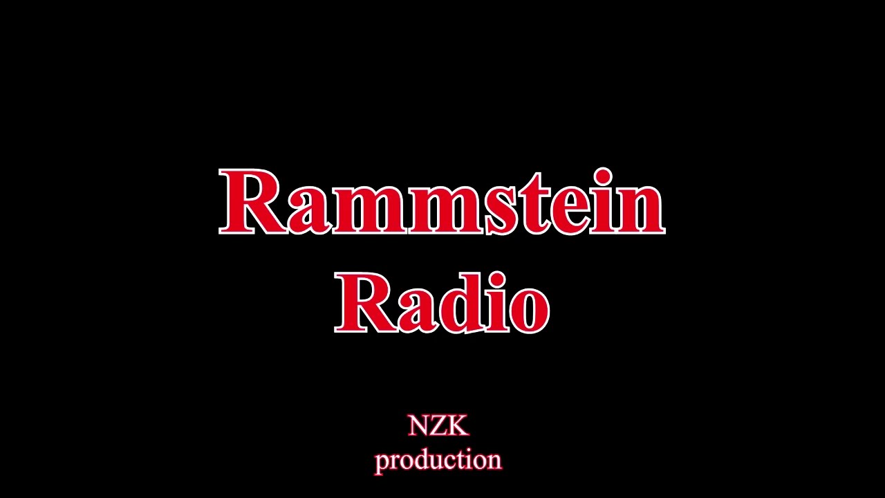 Rammstein - Radio(Lyrics)