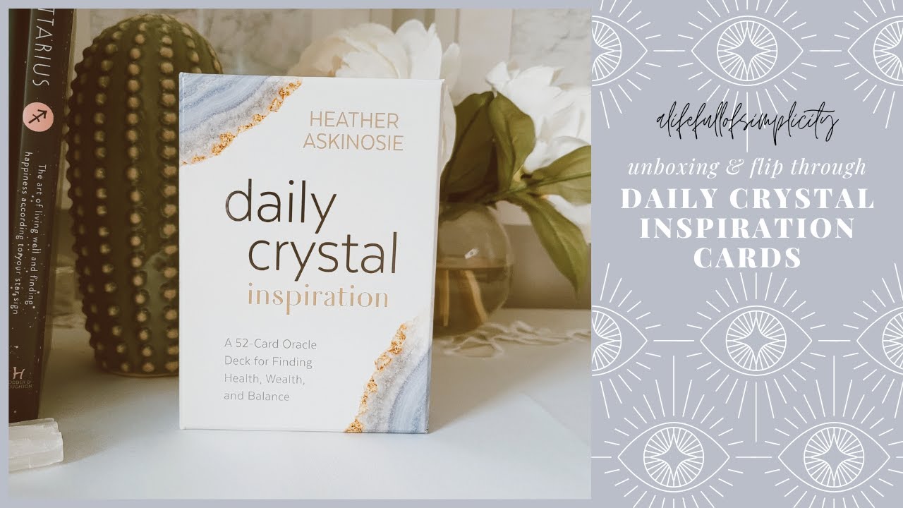 Daily Crystal Inspiration Cards | Unboxing & Flip-through