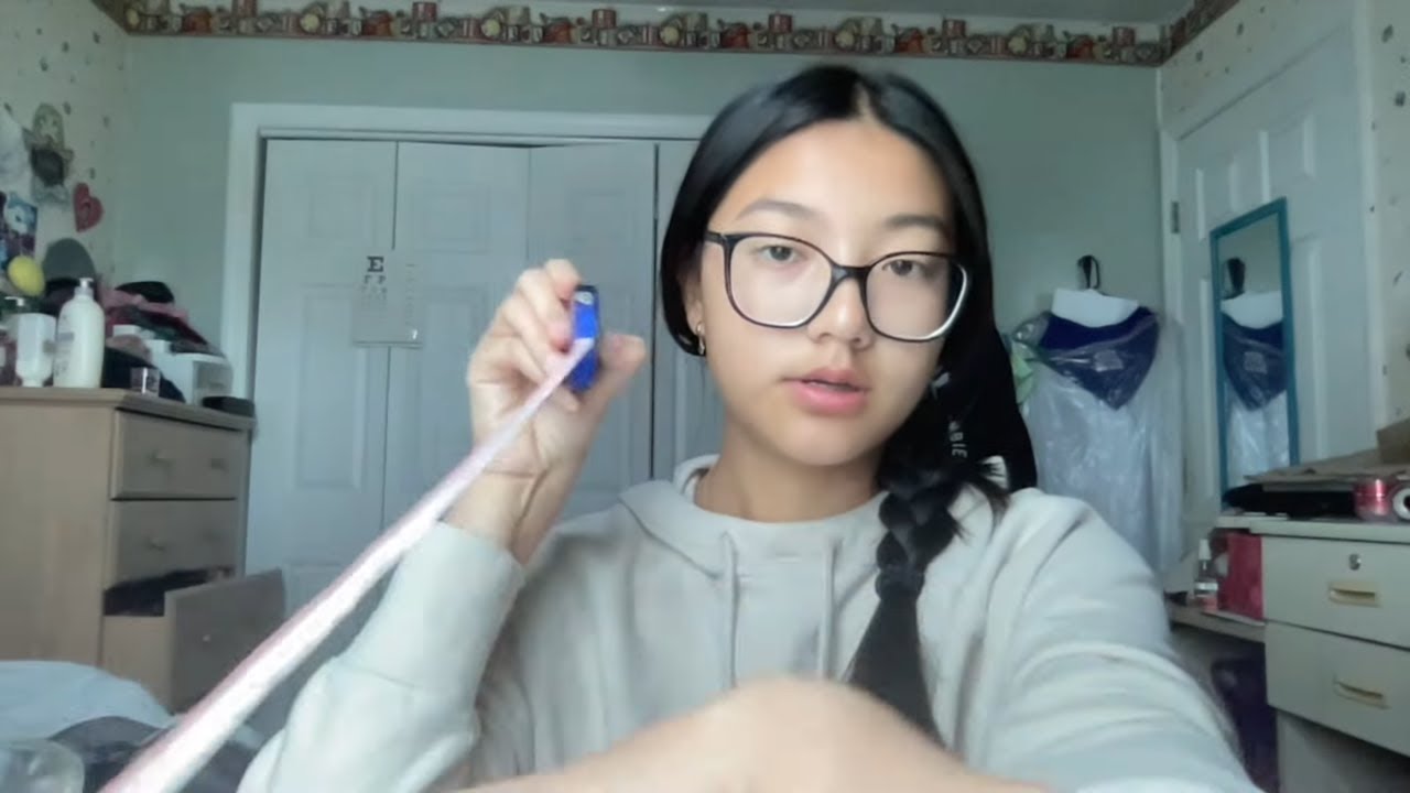 ASMR eye exam WITH A BUDGET
