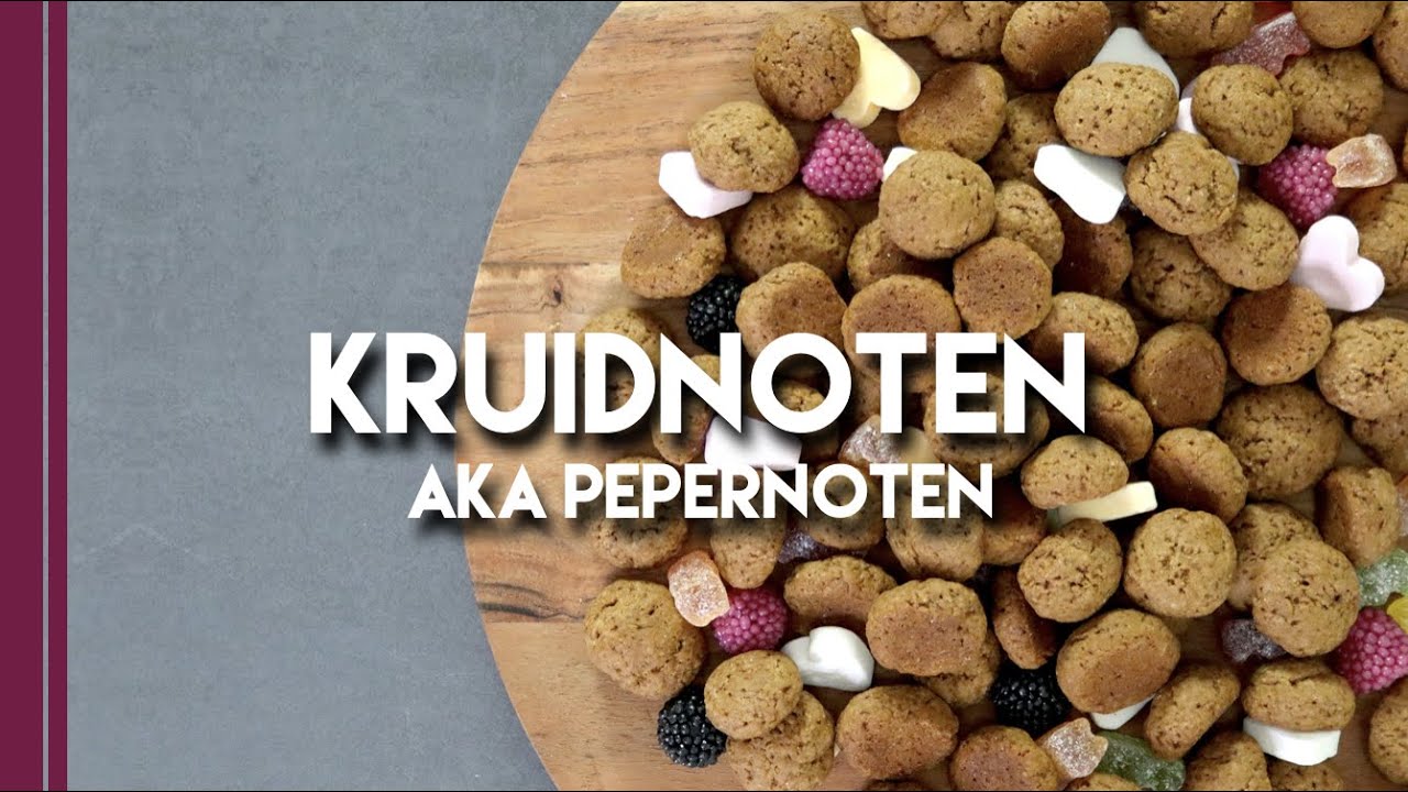 Dutch Kruidnoten aka Pepernoten recipe | Crispy cookies