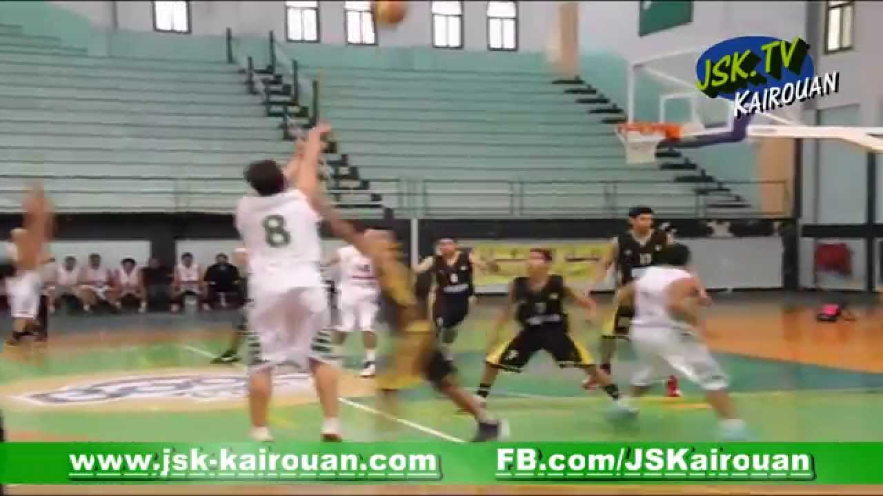 Basketball : JSK (85 vs 51) CAB .:. JSK.Tv (JSK-Kairouan) le 04-04-2014