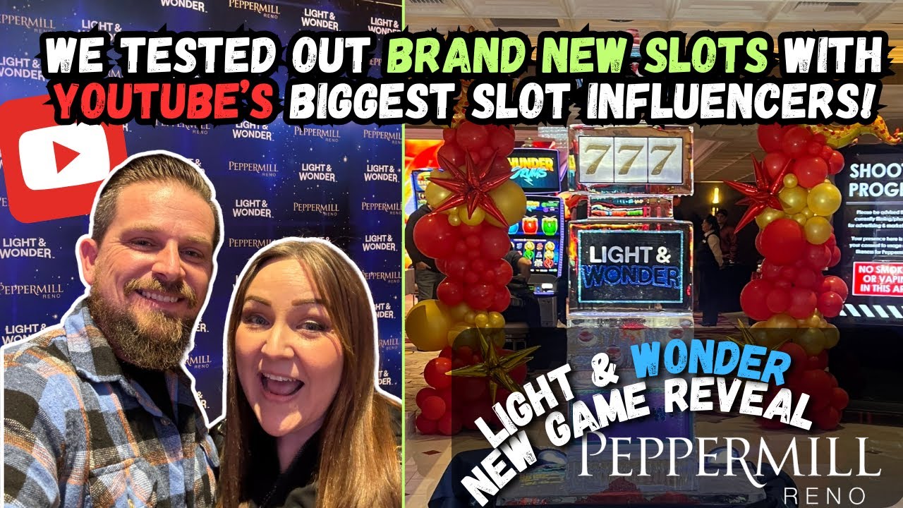We tested out brand new slots with @VegasMatt, @TheBigJackpot and more at Peppermill! #slots #casino