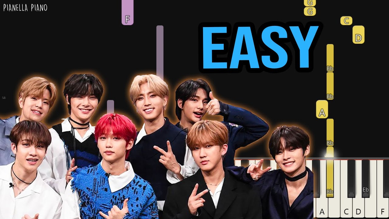 Stray Kids - Hellevator | EASY Piano Tutorial by Pianella Piano