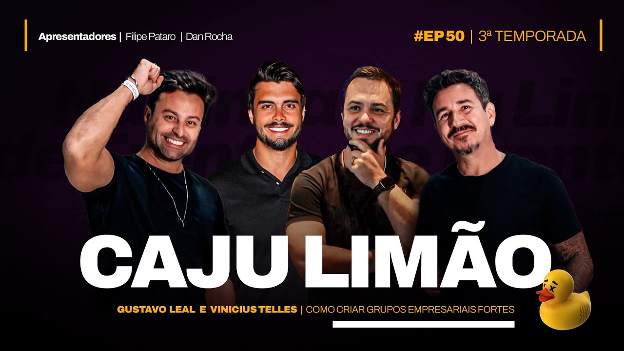 CAJU LIMÃO // GUSTAVO LEAL E VINICIUS TELLES // TV BAND // EP 50/T3
