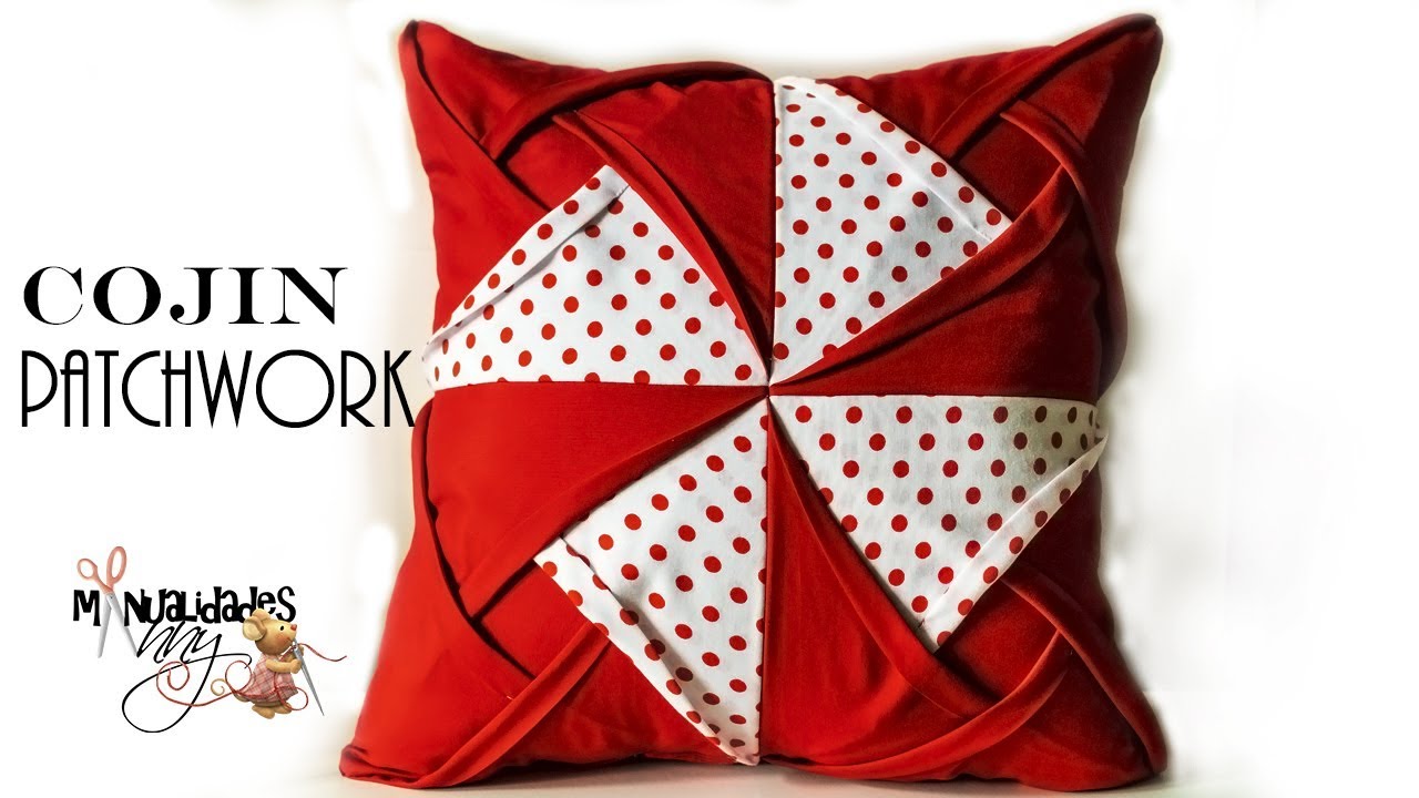 COJÍN DECORATIVO EN PATCHWORK FACIL DE HACER| Manualidades Anny