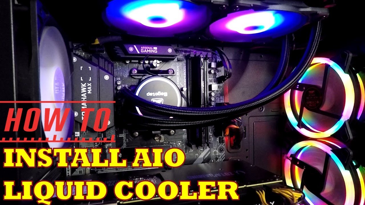 How to INSTALL CPU AIO LIQUID Cooler | Easy Guide | SEGOTEP BeCool 240s