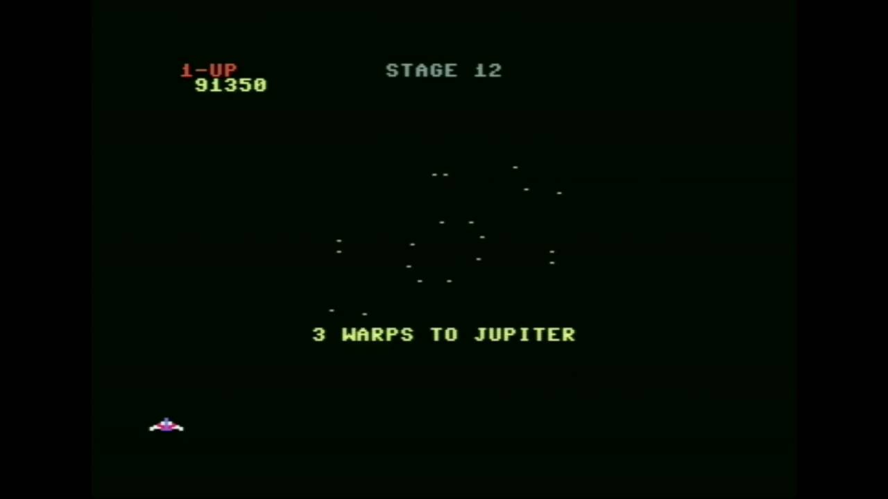 Gyruss Commodore 64 - Parker Bros, 1984