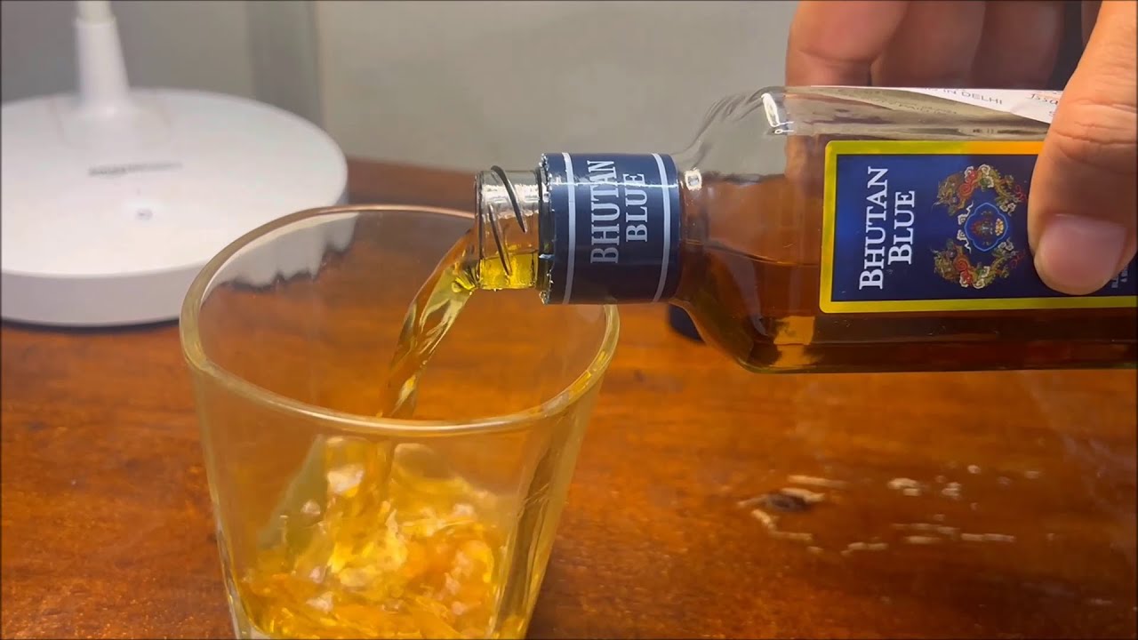 Bhutan Blue whisky review English