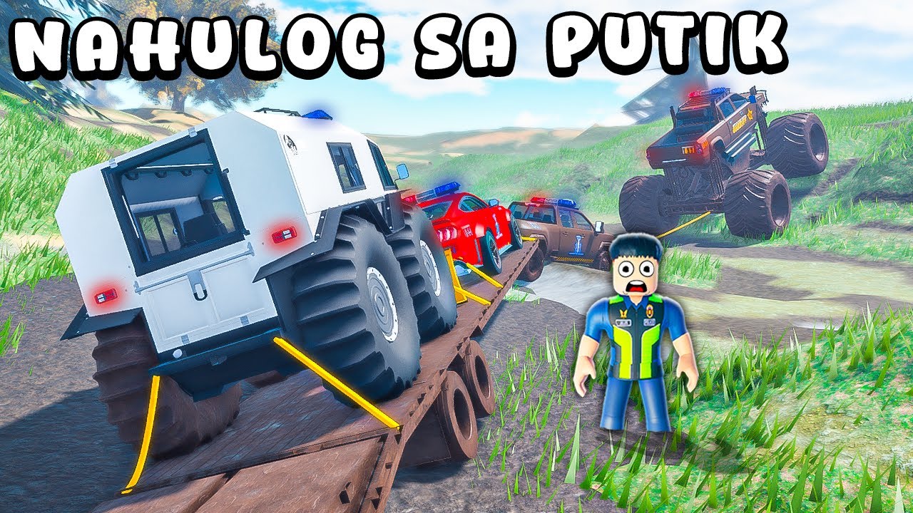 NAG RESCUE KAMI NG RESCUE CAR GAMIT ANG MONSTER TRUCK SA PUTIKAN..