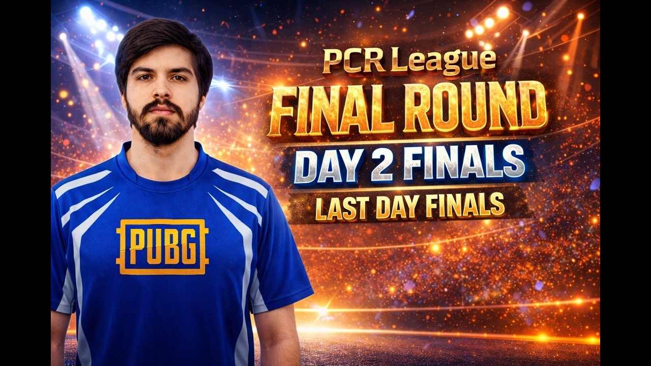 PCR LEAGUE FINAL ROUND DAY 2 FINALS LAST DAY FINALS   #pubgmobile #pubglive #tournament