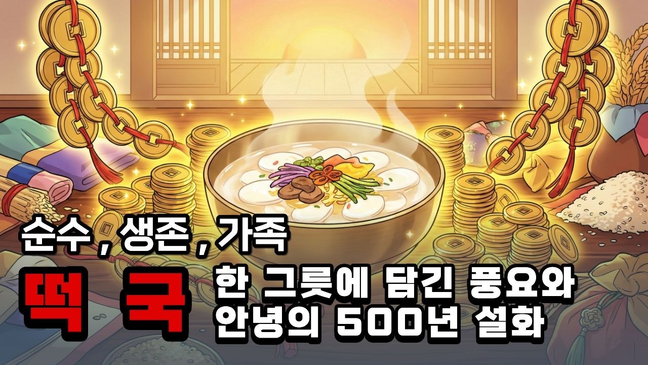 [하루 10분 설화] [설날 특집] 떡국 한 그릇에 담긴 500년의 축복: 왜 우리는 첨세병을 먹는가? | 옛날이야기 | 신화 | 전설 | 민담 | 설화 | 명절 | 역사 | 조선