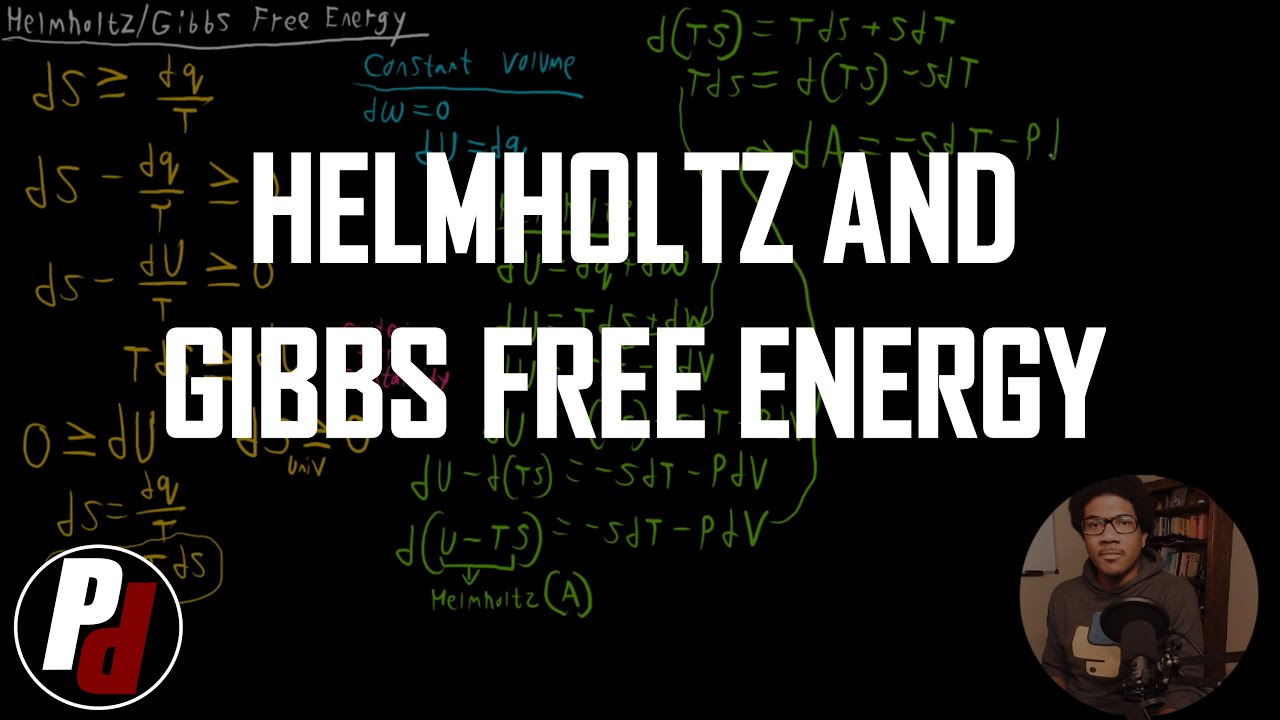 Helmholtz and Gibbs Free Energy | Physical Chemistry I | 046