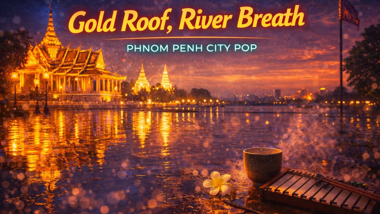 Gold Roof, River Breath / Phnom Penh (Royal Palace Area)