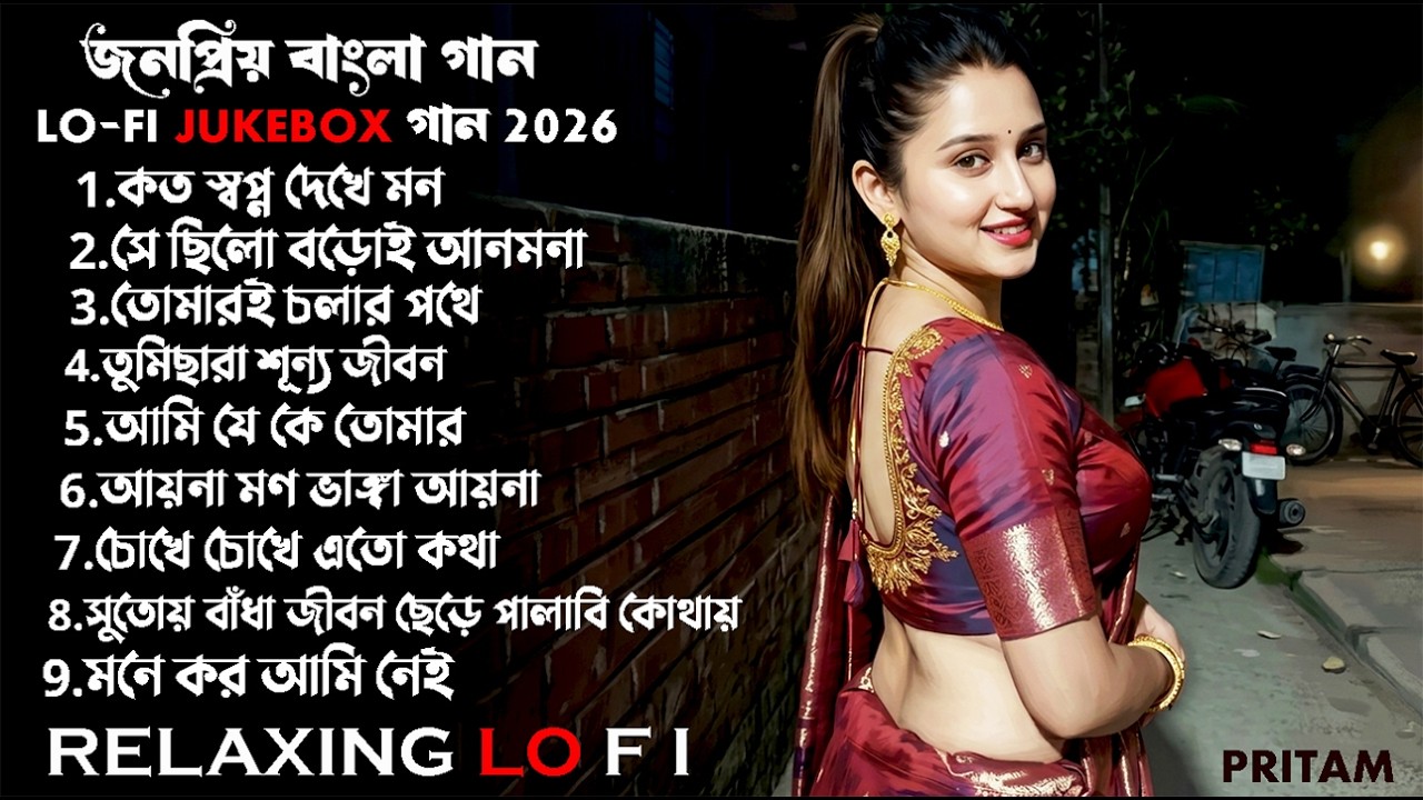 Bangla Lofi 2026 💕 Best Bengali Romantic Love Songs | Nonstop Chill Jukebox | Slowed Reverb