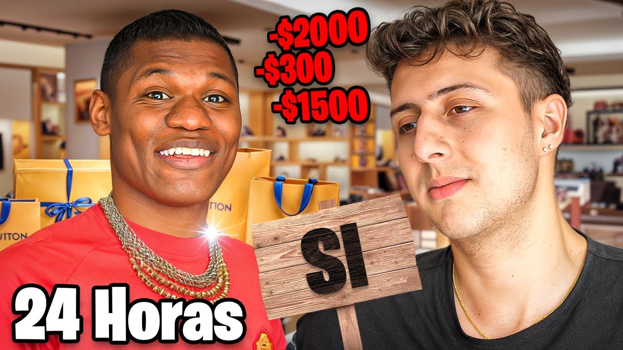 24 HORAS DICIENDO SÍ A TODO A JH DE LA CRUZ 😱 *gasté mucha plata 😭*