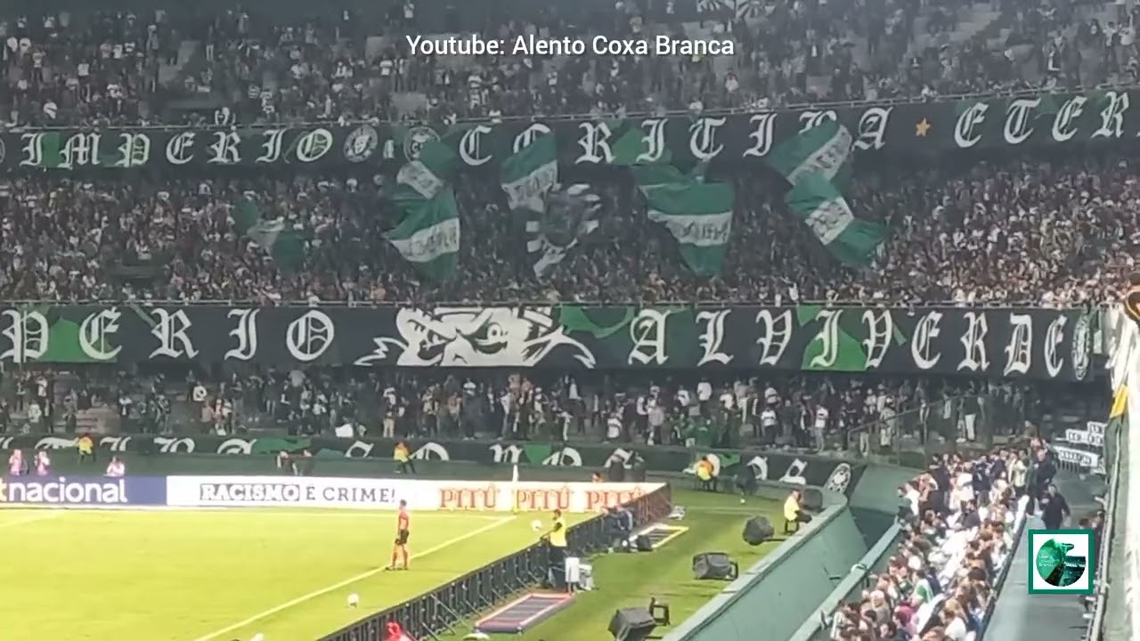CORITIBA 1 X 0 AMÉRICA MG - GOL E ATMOSFERA DO COUTO PEREIRA