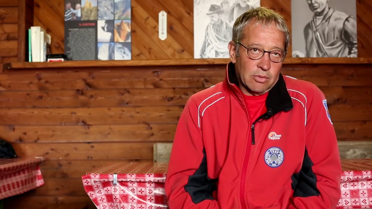 Franco Perlotto e il Rifugio Boccalatte