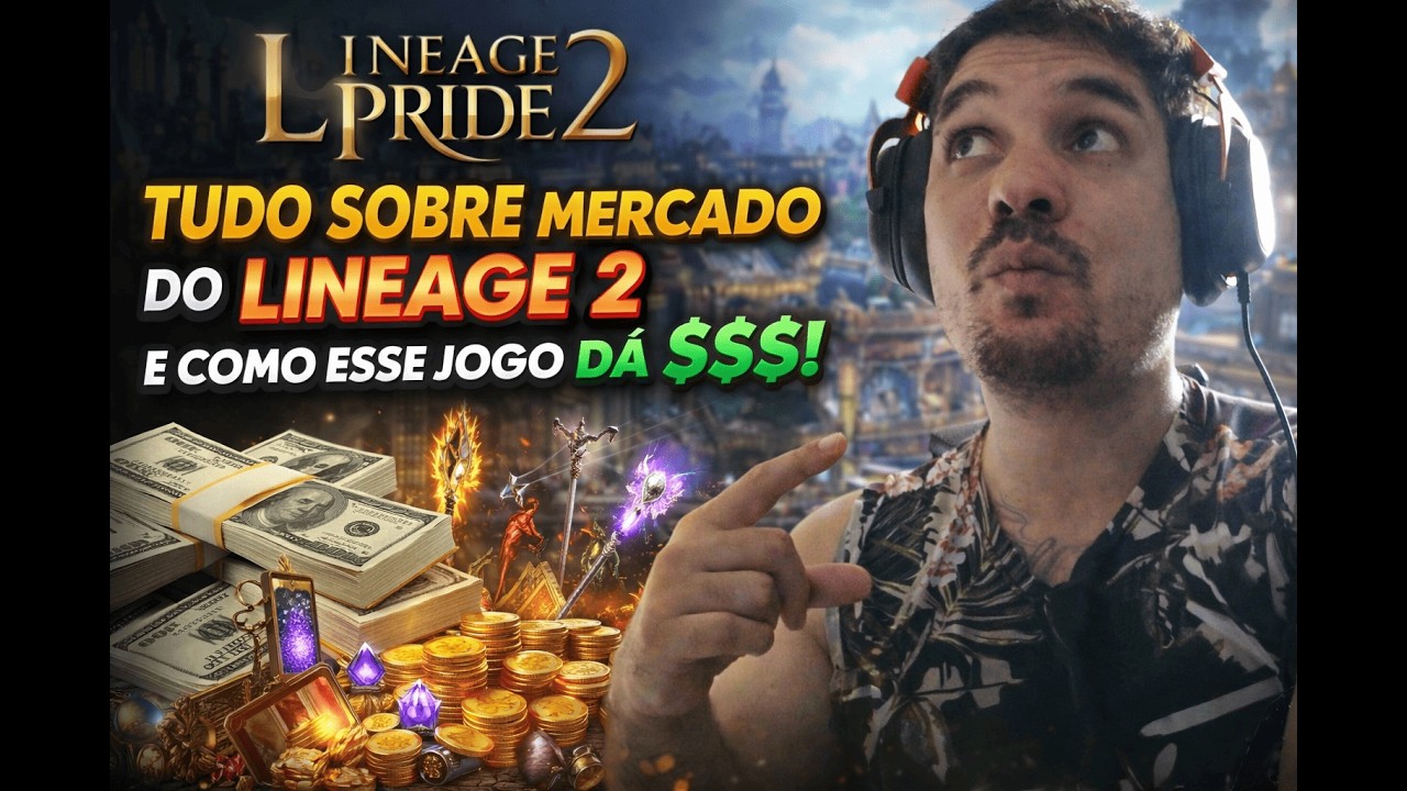 🔥 COMO GANHAR DINHEIRO NO LINEAGE 2 PRIDE 💰 | TUDO SOBRE O MERCADO DO JOGO