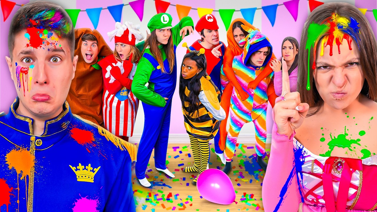 HO INFRANTO 10 REGOLE DELLA FESTA DI CARNEVALE CON I NOSTRI AMICI!😡