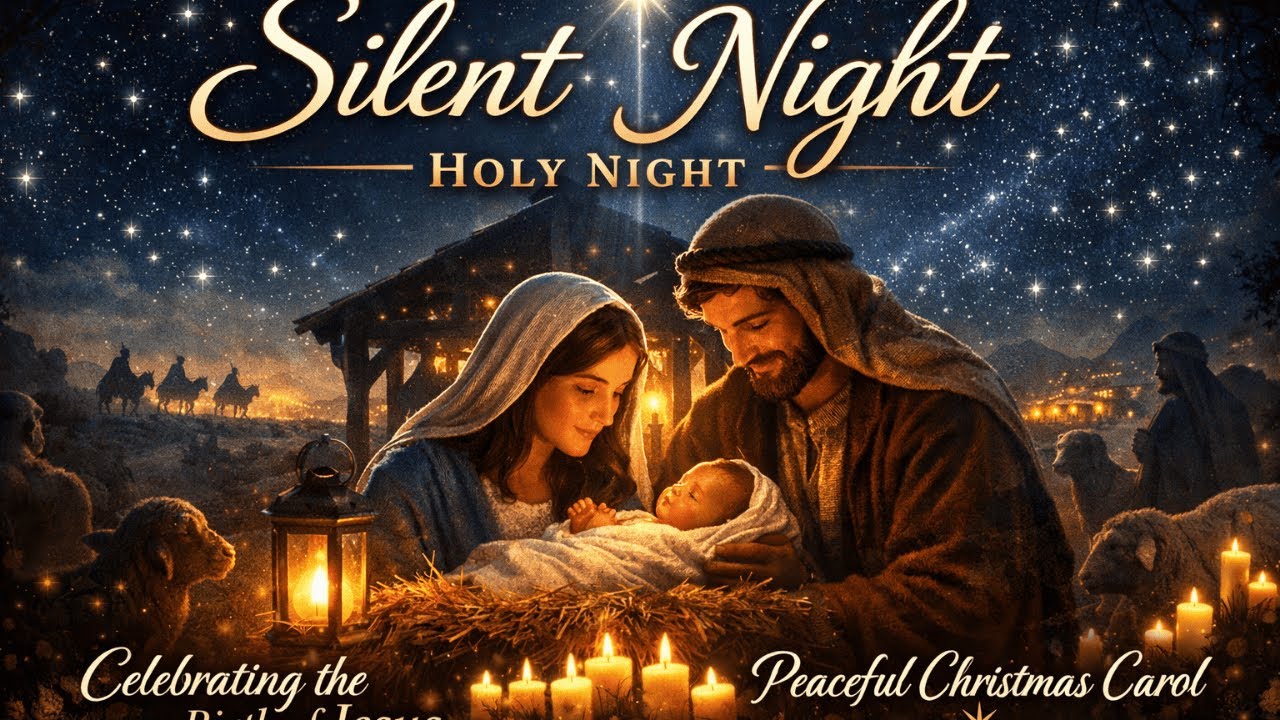 🎄 Silent Night – Timeless Christmas Carol Celebrating the Birth of Jesus | Peaceful Holiday Worship🎄