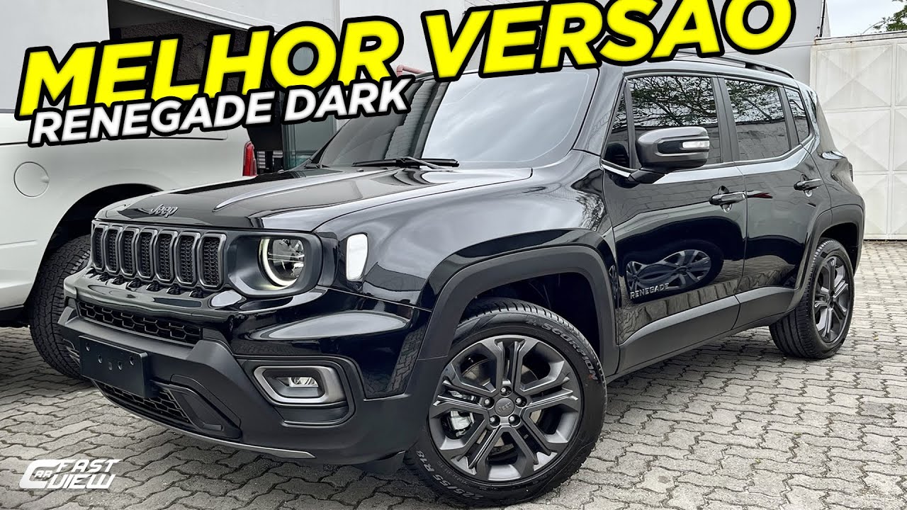 NOVO JEEP RENEGADE LONGITUDE DARK 2024 MELHOR VERSÃO PARA SUPERAR TIGGO 5X, CRETA E T-CROSS?