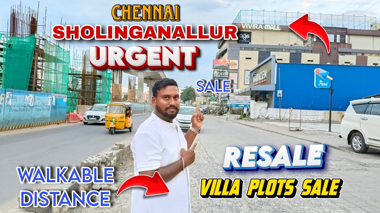 😍Urgent Resale Villa Plots For Sale in Sholinganallur OMR- Chennai Prime Location#omr #land #home 