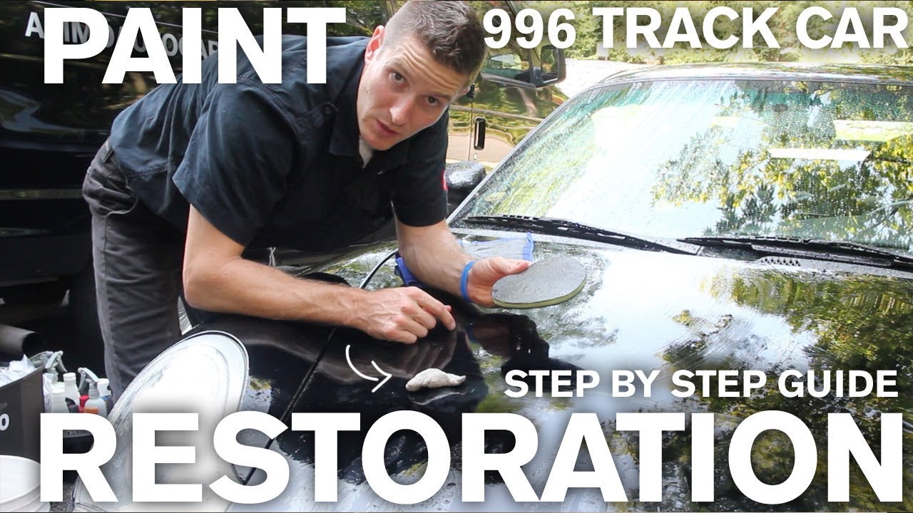 How to Restore Black Paint Porsche 996