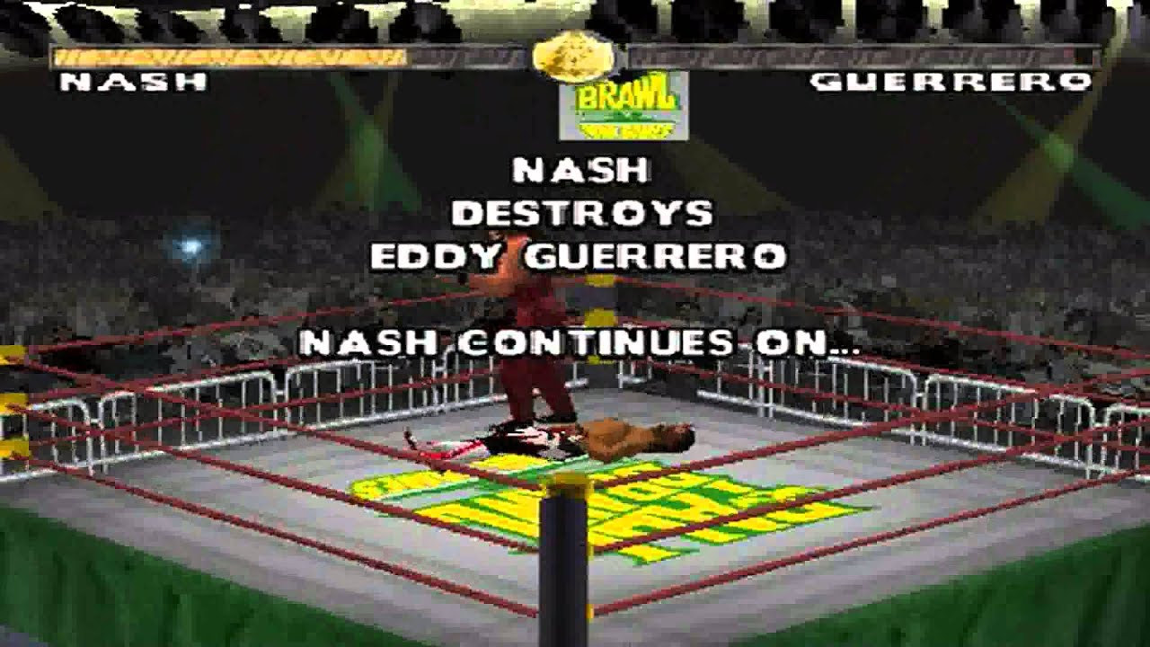 WCW Nitro PS1 1080P HD Playthrough - with KEVIN NASH PT. 1