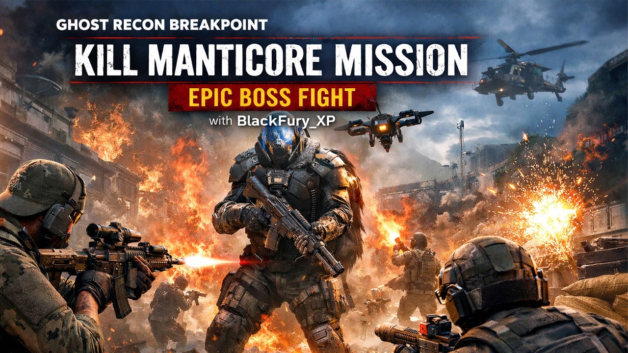 Ghost Recon Breakpoint – Kill Manticore Mission | Epic Boss Hunt