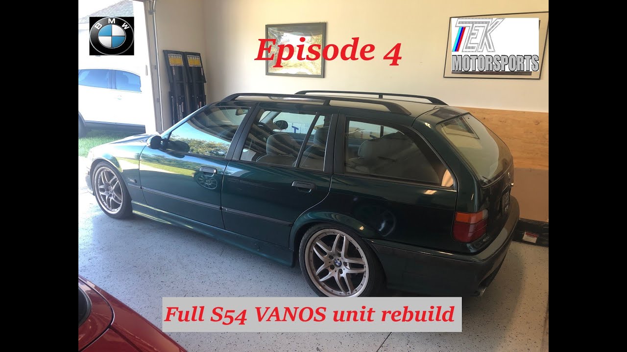 BMW E36 Touring S54 Drivetrain Swap EP4, FULL VANOS unit rebuild