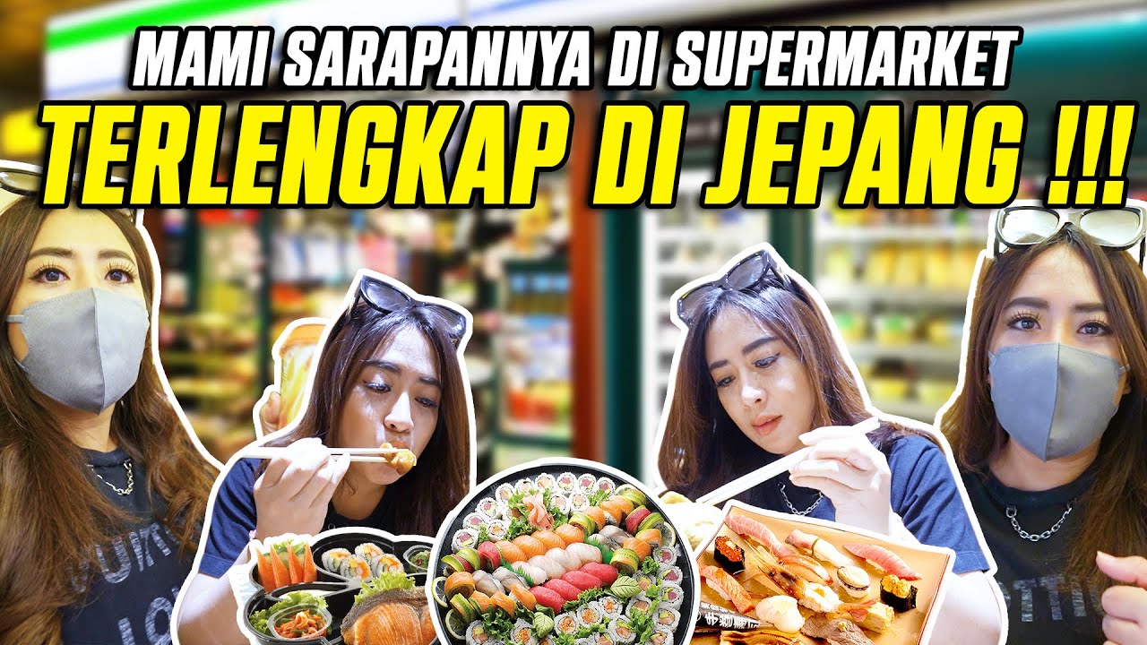 MAMI SARAPANNYA DI SUPERMARKET TERLANGKAP DI JEPANG !!! HABIS BERAPAA YAA ??